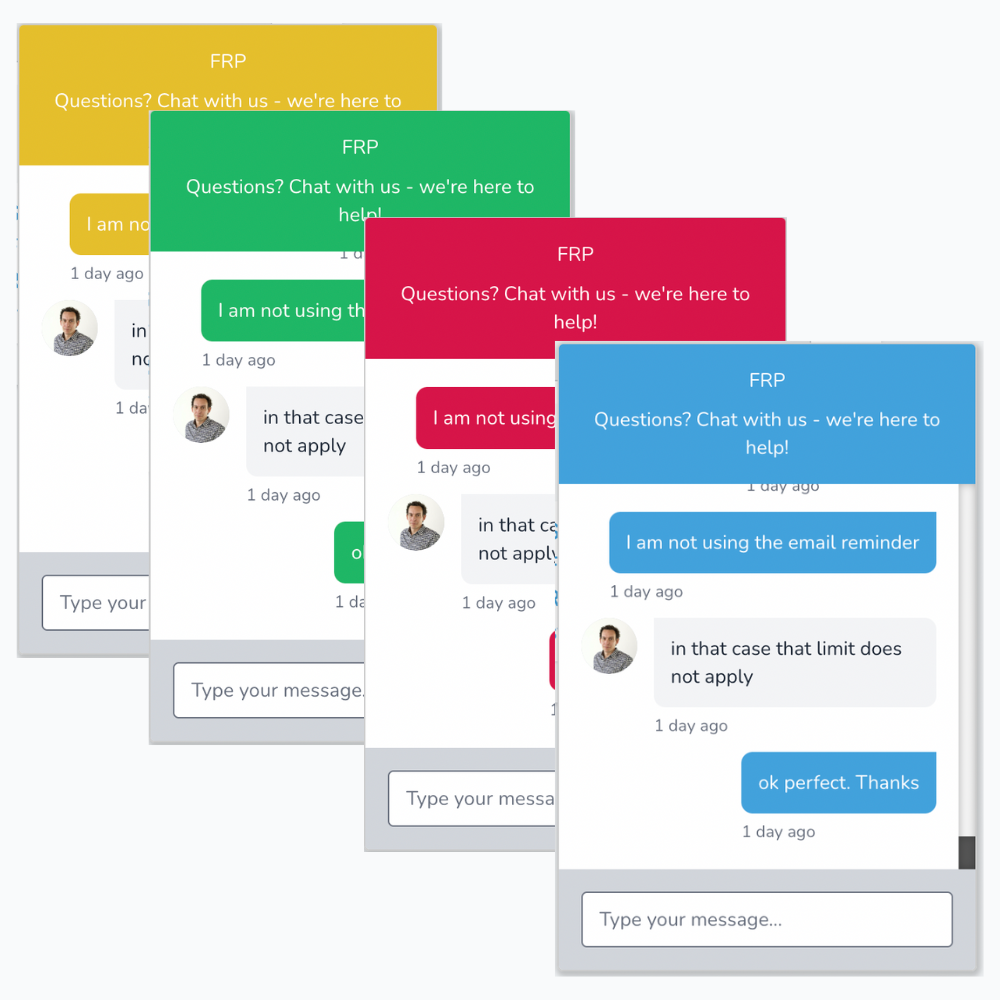 Microsoft Teams - Live chat widget colors