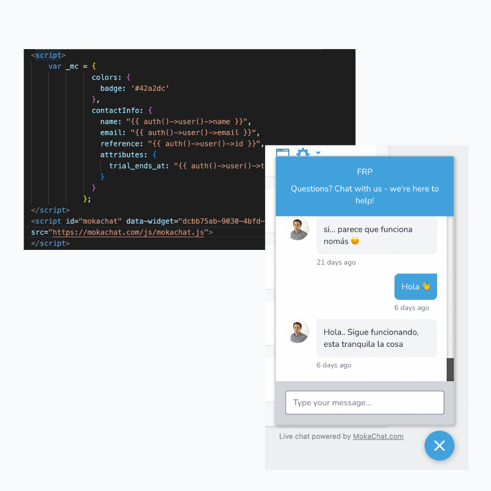 Microsoft Teams - Live chat widget embed